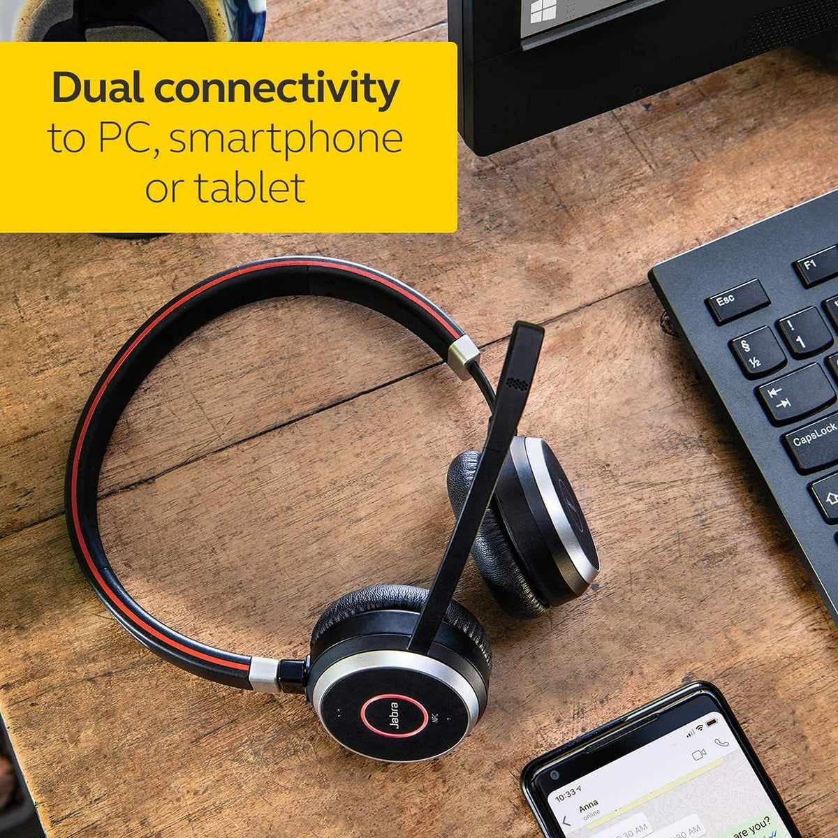 Mono Headset with Charging Stand S953