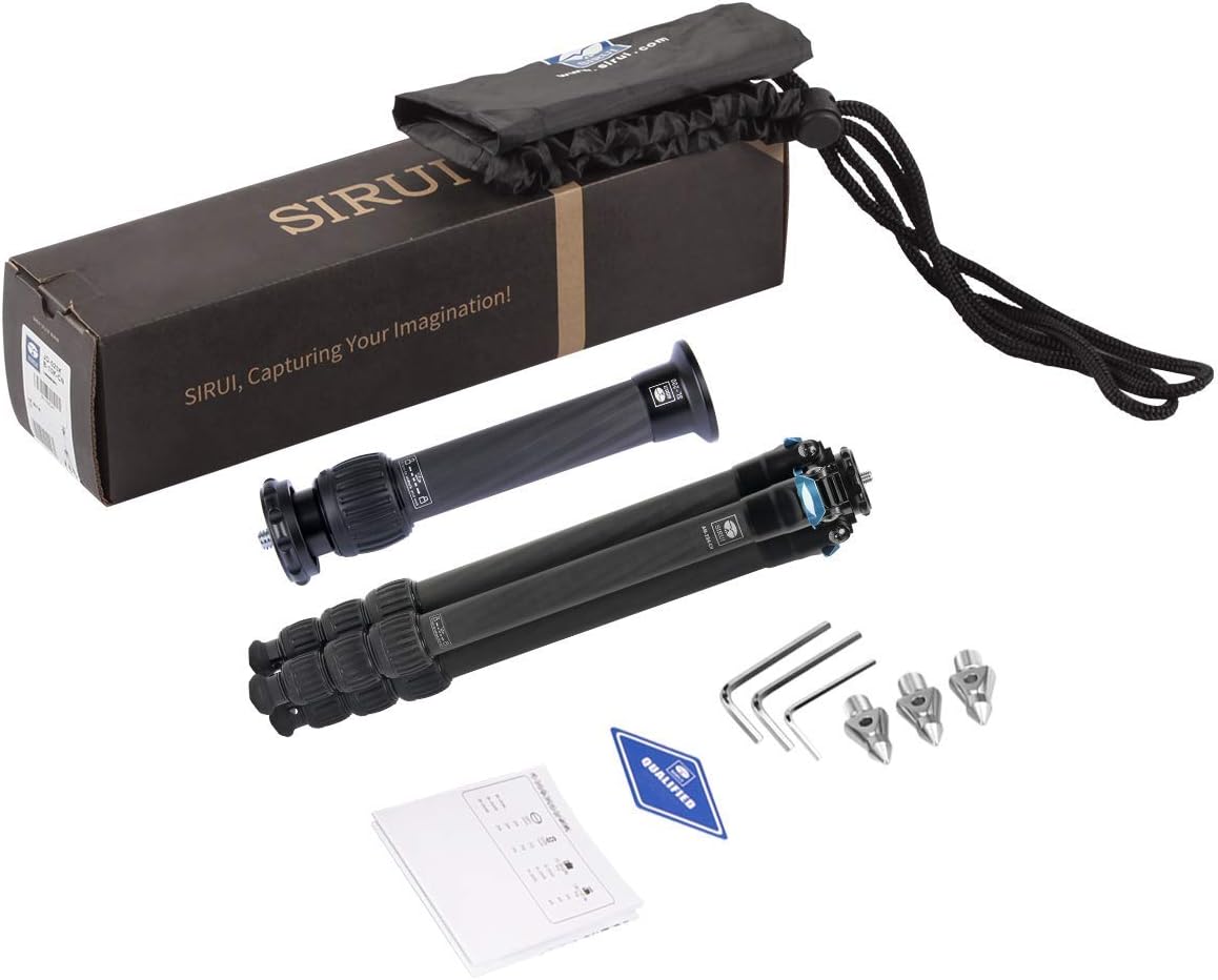 Carbon Fiber Tripod with Two-Section Center Column W4190