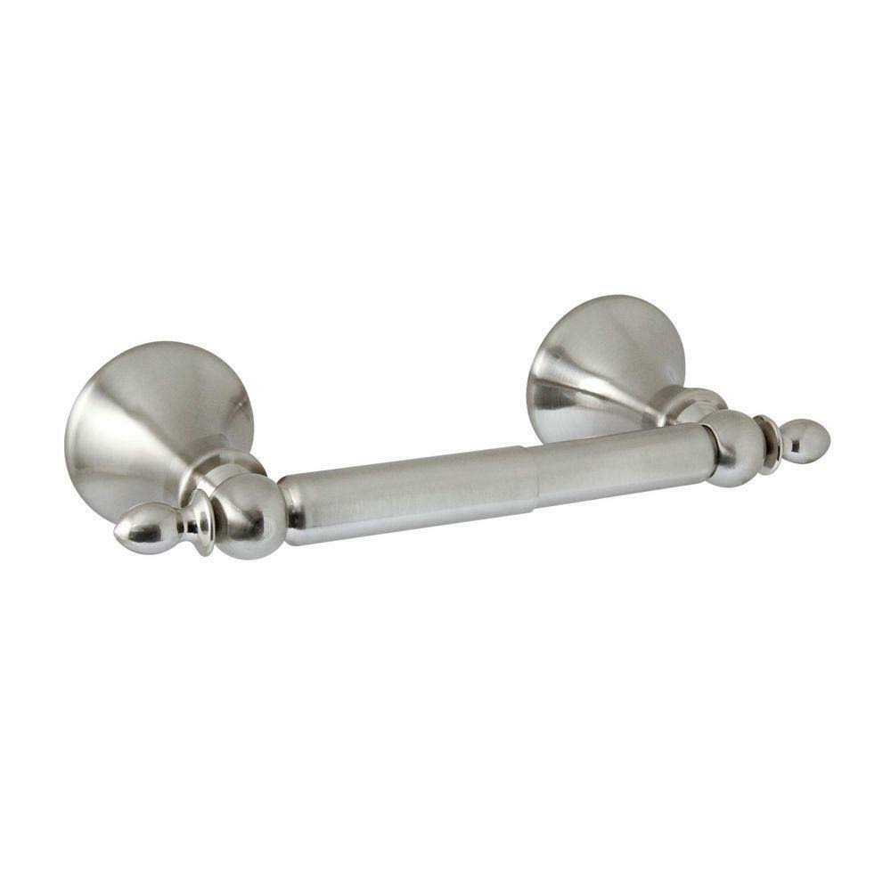 4-Piece Bathroom Accessories Set in Satin Nickel D38371