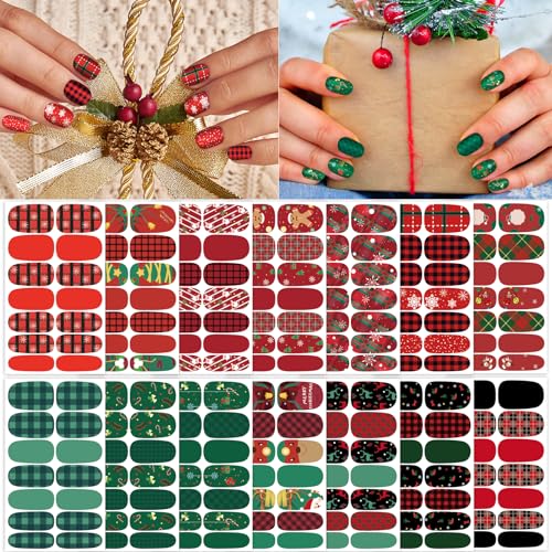 Holiday Nail Art Stickers Variety Pack W215553
