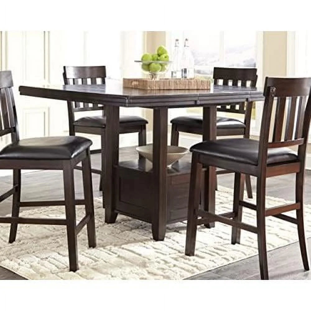 Dark Brown 36" Counter Height Dining Extension Table W330