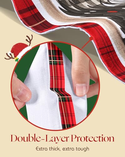 Christmas Placemats Set of 4 Buffalo Plaid N80048