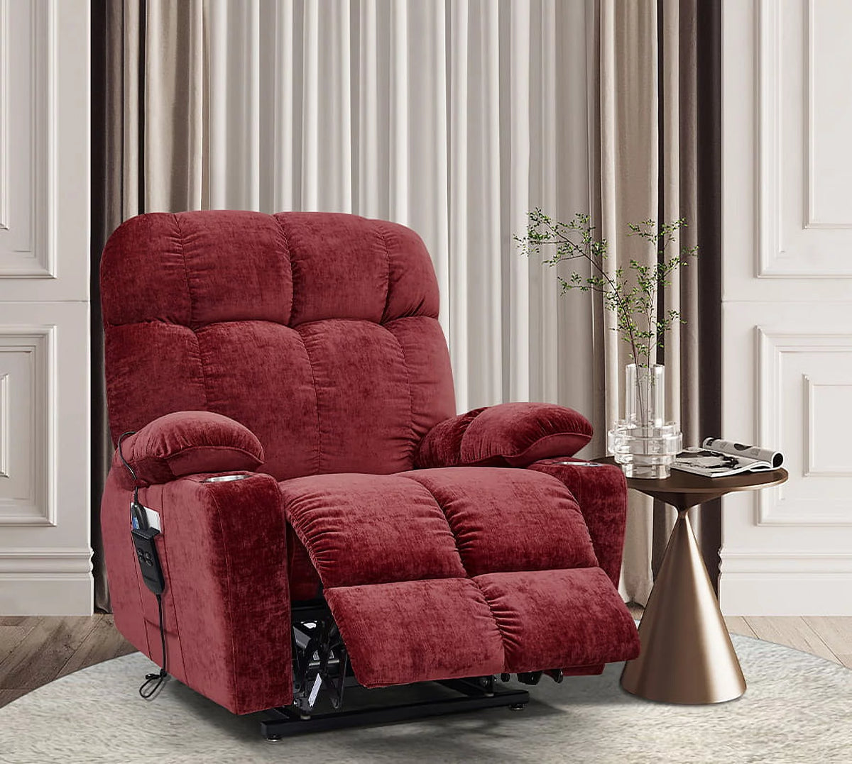 Power Lift Recliner Chair with Heat Massage I345