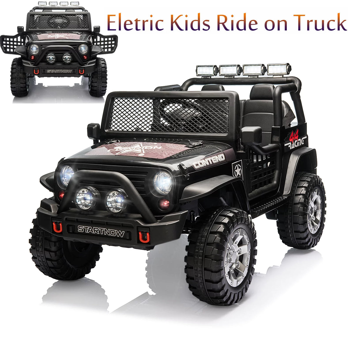 12V Electric 2 Seats Off-road Ride on Truck G135