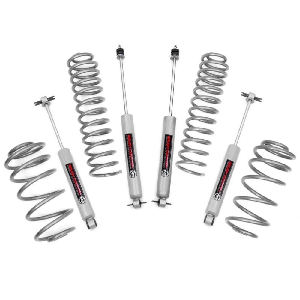 2.5x22 Jeep Suspension Lift Kit with N3 Shocks T17418
