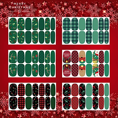 Holiday Nail Art Stickers Variety Pack W215553