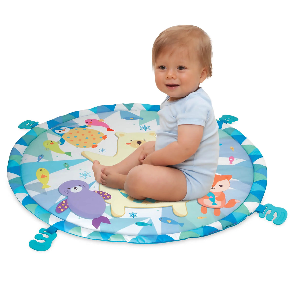 Polar Fiesta Activity Playmat with Hanging Toys E4092