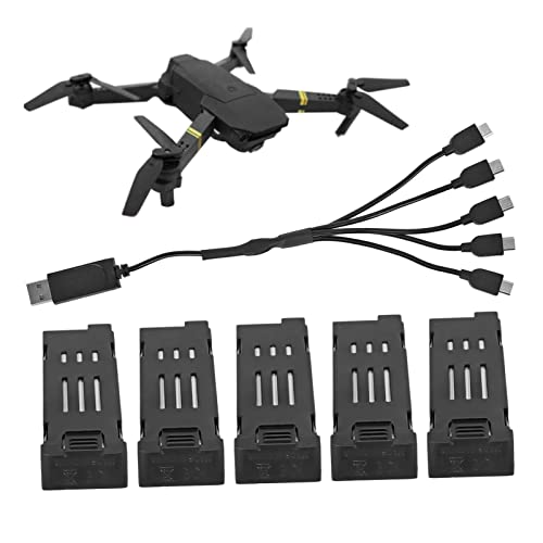 3.7V 1200mAH Lithium Battery with 5 in 1 Charger Cable C601
