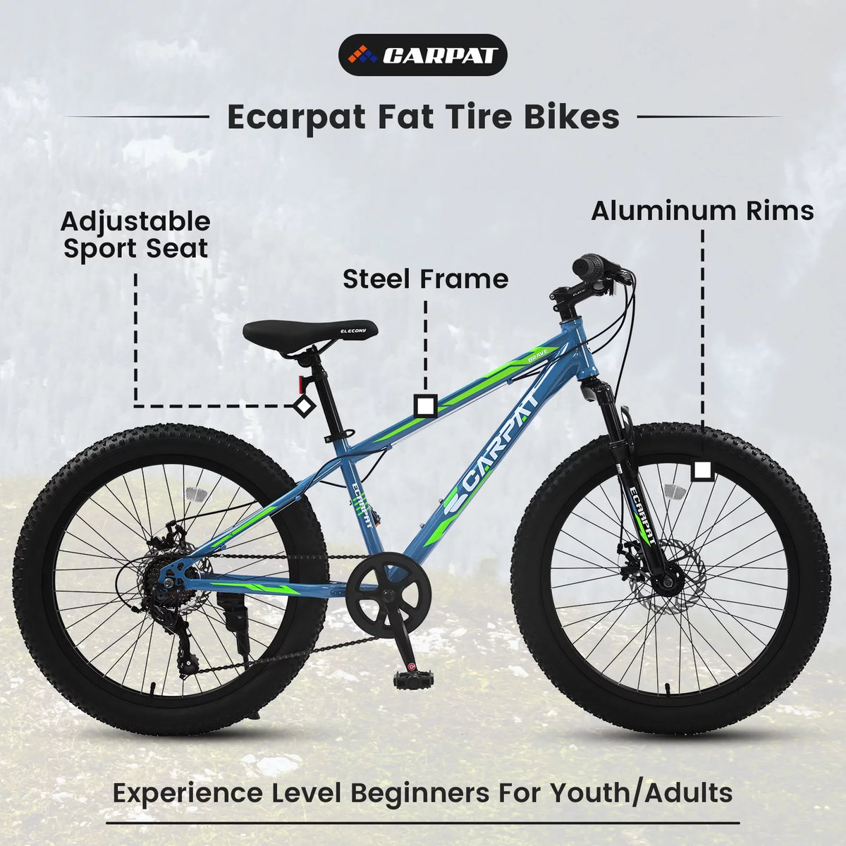 24 inch Fat Tire Mountain Bike F619787