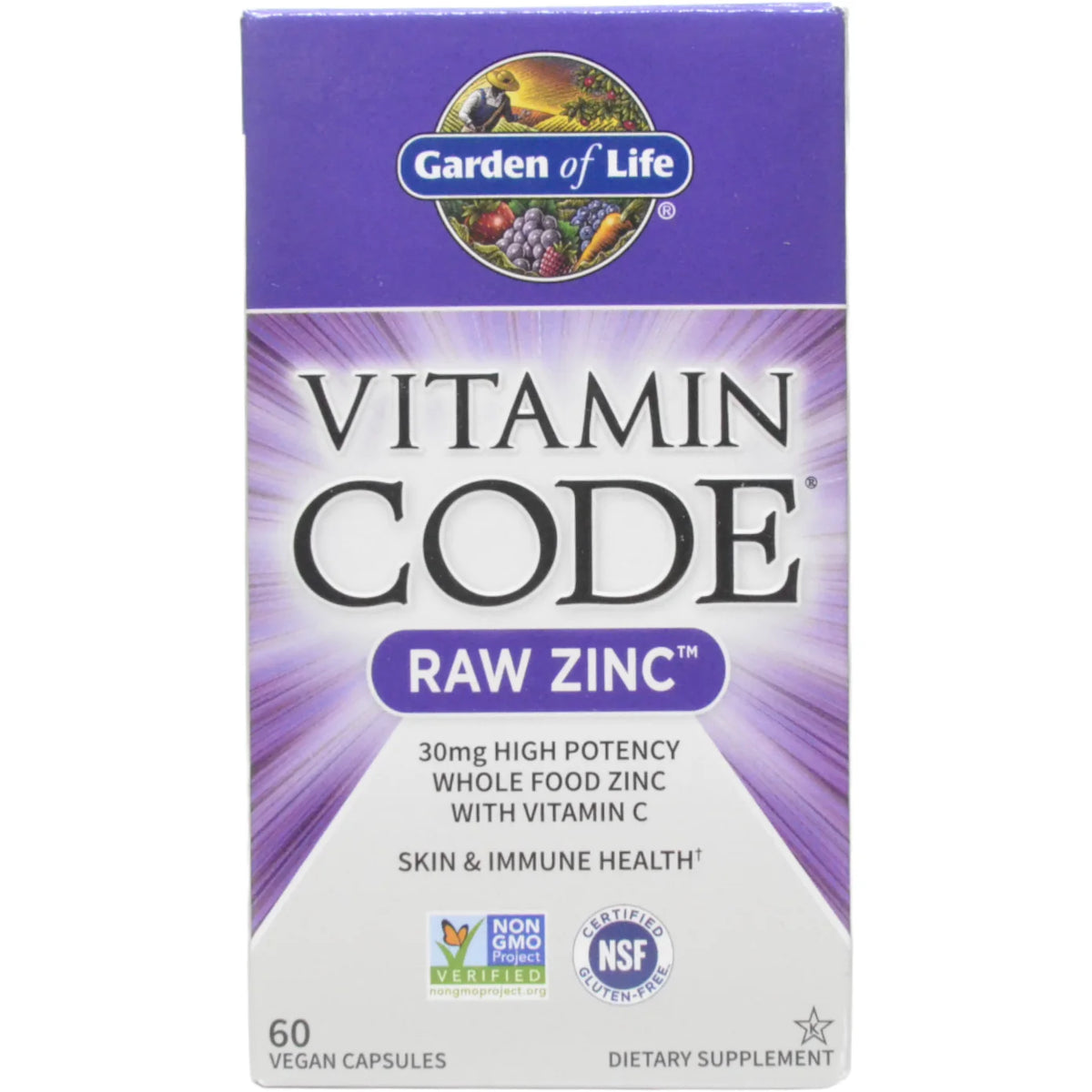 60 vcaps Zinc M297260