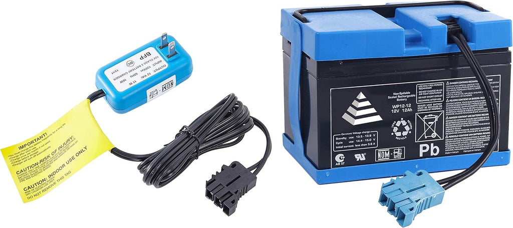 6V 4AH Battery + Charger Combo Kit Pack of 2 B715067