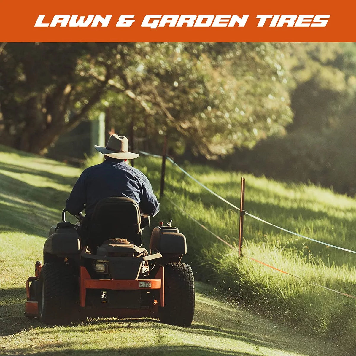 2 Pack 16x6.50-8 Lawn & Garden Tire 4PR B8396