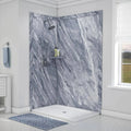 7-Piece Adhesive Corner Shower Wall Surround S97082