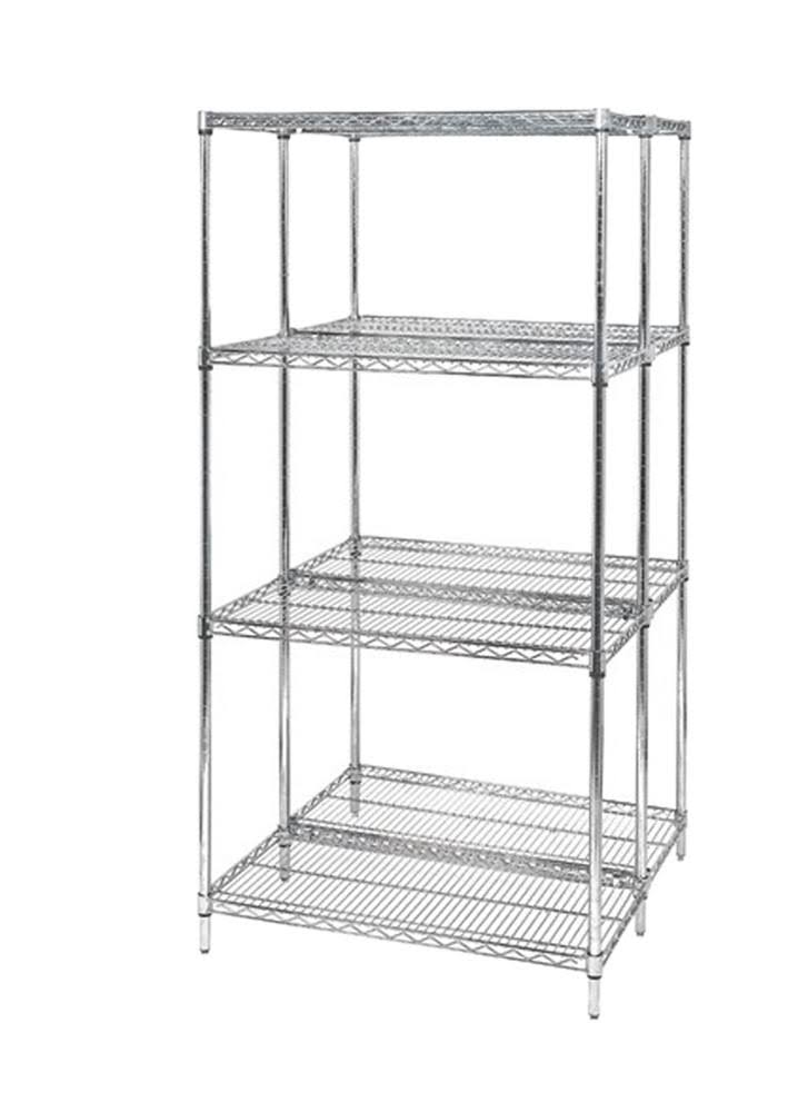 Chrome 4-Shelf Starter Unit X92341