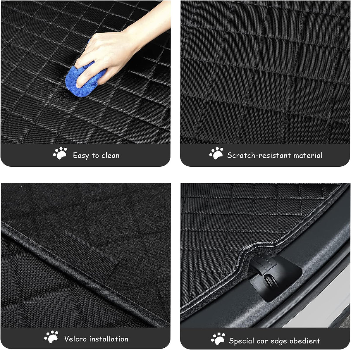 Waterproof Trunk Mats Cargo Liner for Tesla Model Y U169