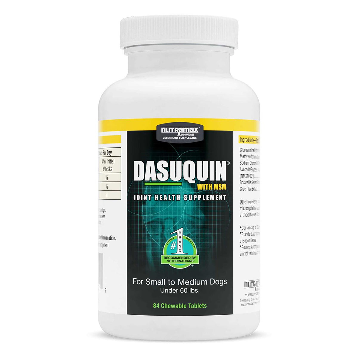 Joint Health Supplement with MSM for Small to Medium Dogs Q90496