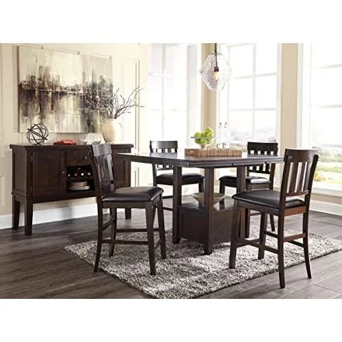 Dark Brown 36" Counter Height Dining Extension Table W330