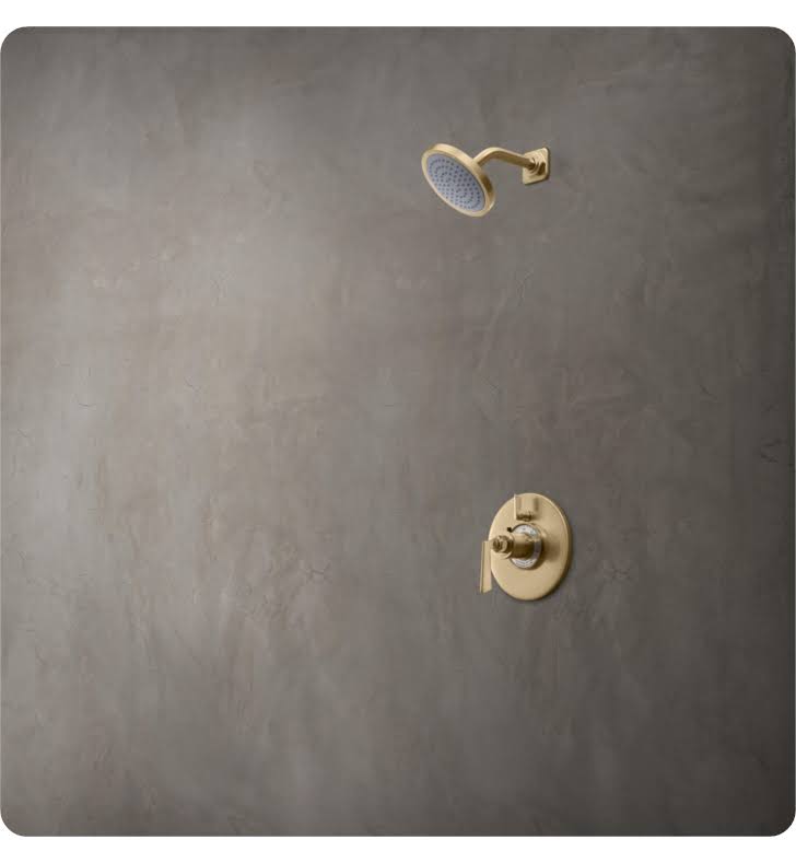 Matte Black Single-Function Brass Showerhead Kit S900118