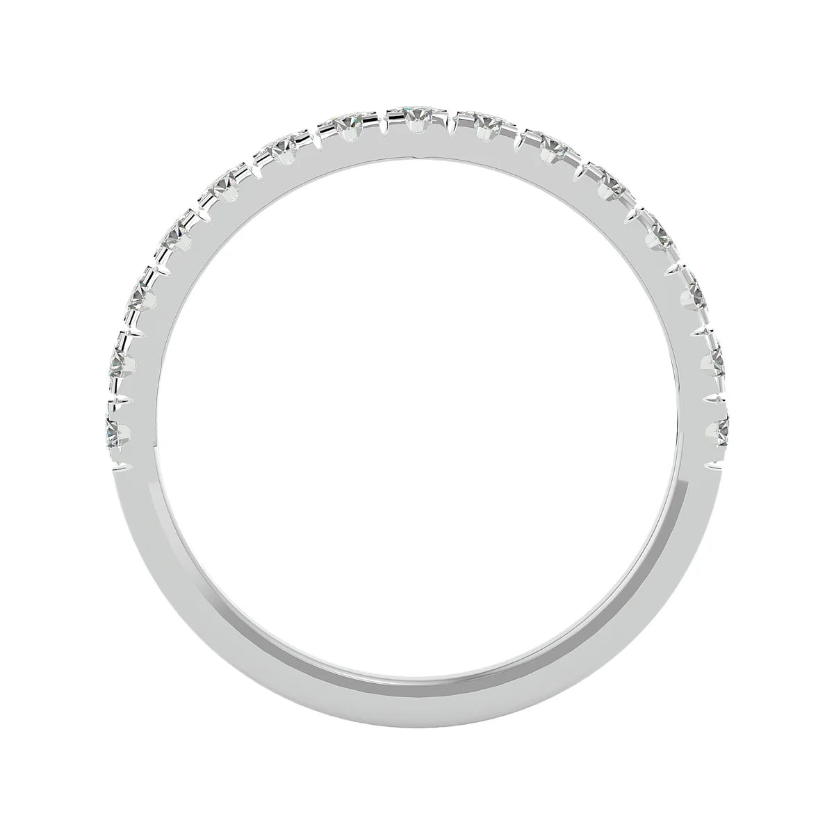 14 Karat White Gold Diamond Wedding Band G581264