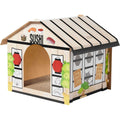 Cardboard Cat House E1715