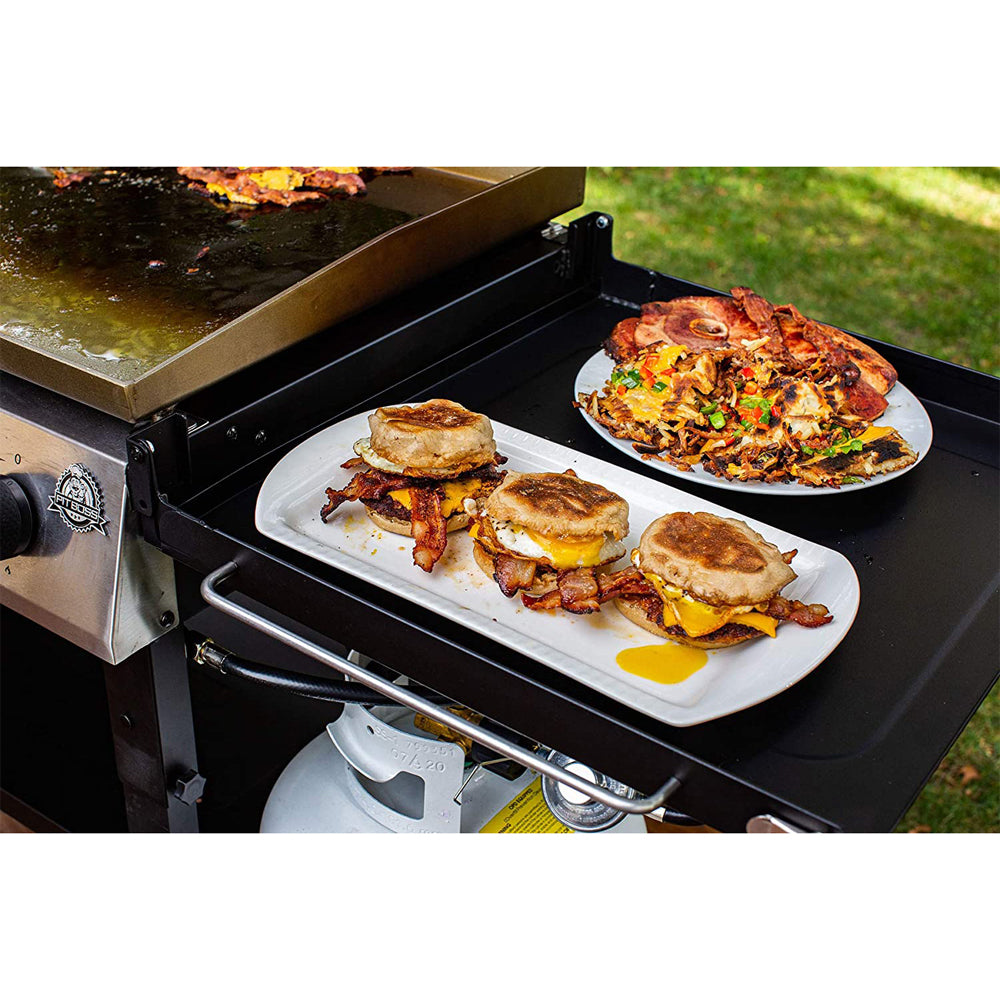 5-burner Propane Griddle, 62,000 BTU, 753 sq. in. Surface with 4-burner Griddle Cover P76195