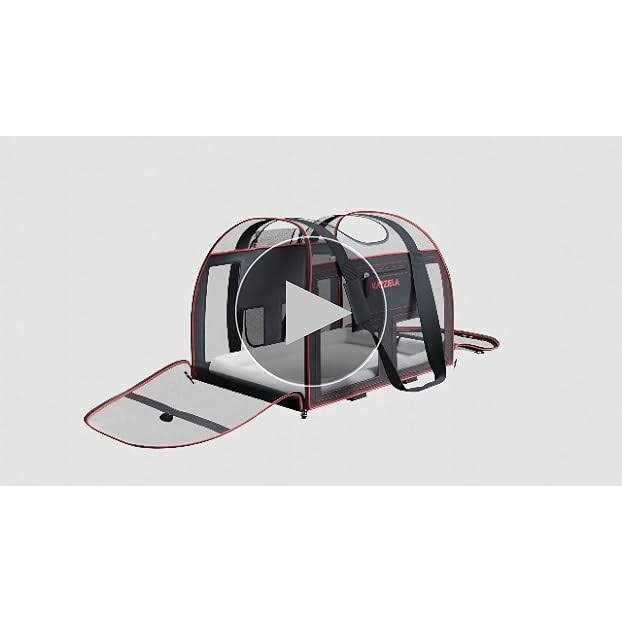 Pet Carrier with Removable Wheels and Telescopic Handle S73223