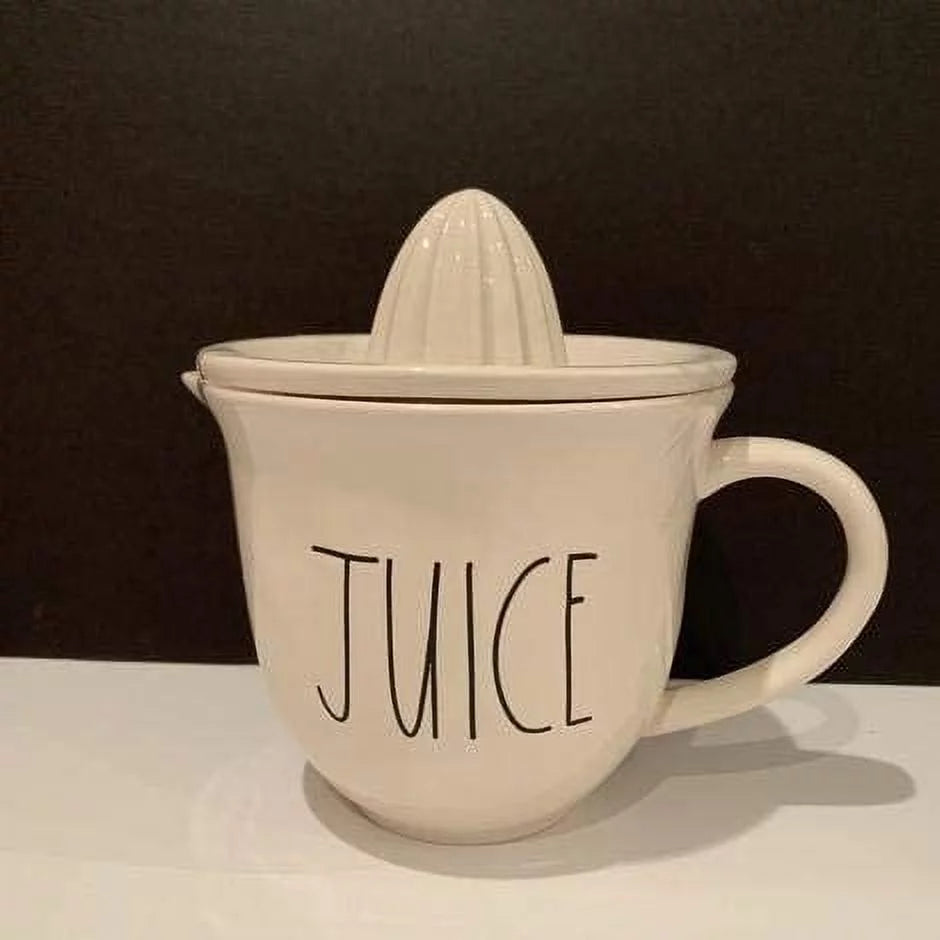 Ivory 2 Piece Ceramic Juicer Set Y197