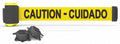 Magnetic Belt Barrier 7& Caution/Cuidado G44094