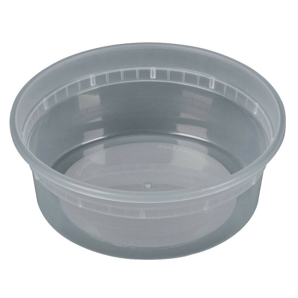 Translucent 8 oz Microwavable Container Y516