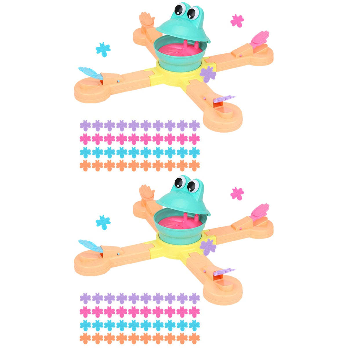 Hungry Frogs Color Matching Board Game T29682