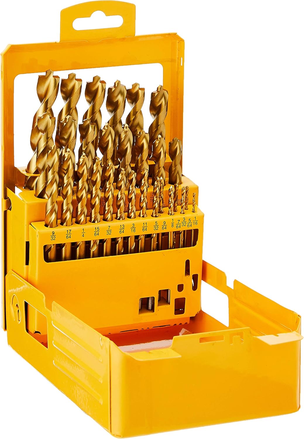 29-Piece Titanium Drill Bit Set with Pilot Point A114301