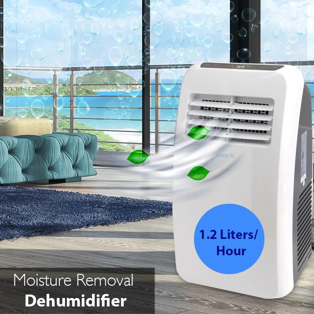 8,000 BTU Portable Air Conditioner with Dehumidifier and Fan Modes X8306