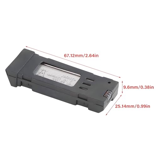 3.7V 1200mAH Lithium Battery with 5 in 1 Charger Cable C601