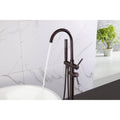 Bronze Floor Mounted Tub Filler A6046