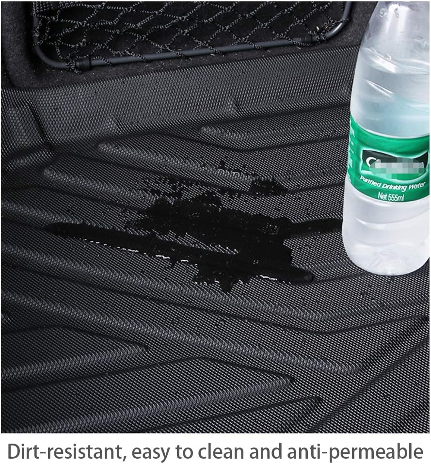 Black Heavy Duty Rubber Trunk Liner Pack of 2 W650