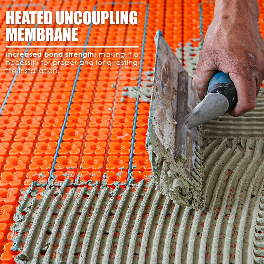 Heated Floor Uncoupling Membrane 54 SQFT M45895