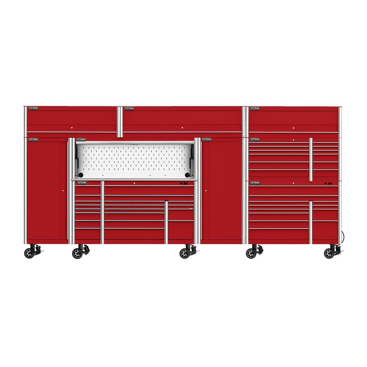 56 in. Overhead Cab, Red S96784