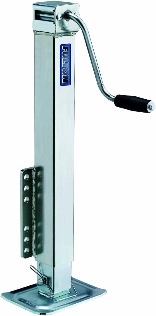 Bolt-On Trailer Tongue Jack with Drop Leg, 5000 lb. Weight Capacity T27481