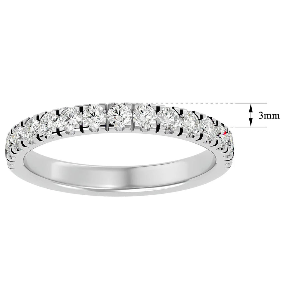 14 Karat White Gold Diamond Wedding Band G581264