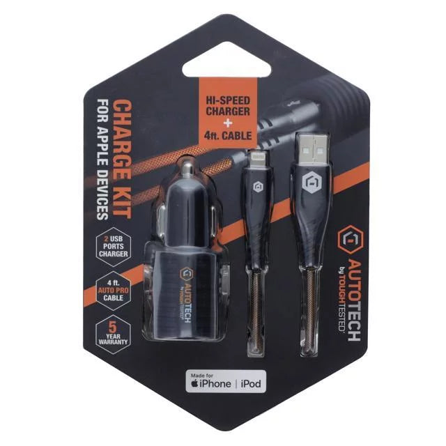 Car Charger Kit with Light Y76917