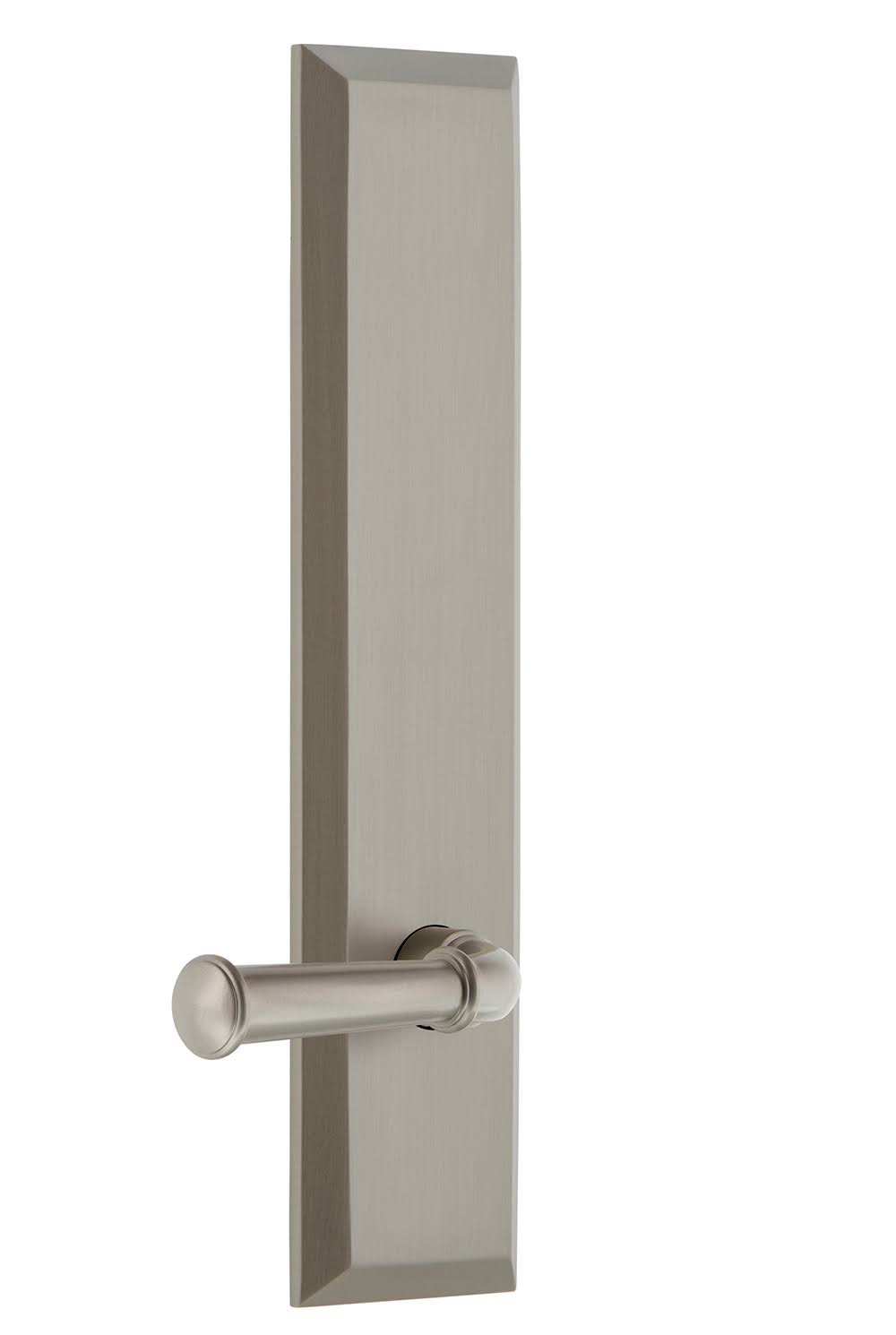Satin Nickel Tall Plate Lever Z92630