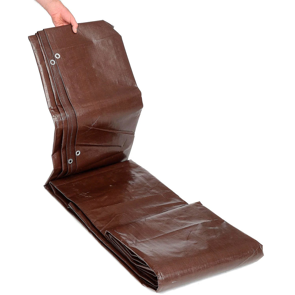 Brown 8 oz Super Heavy Duty Tarp N206