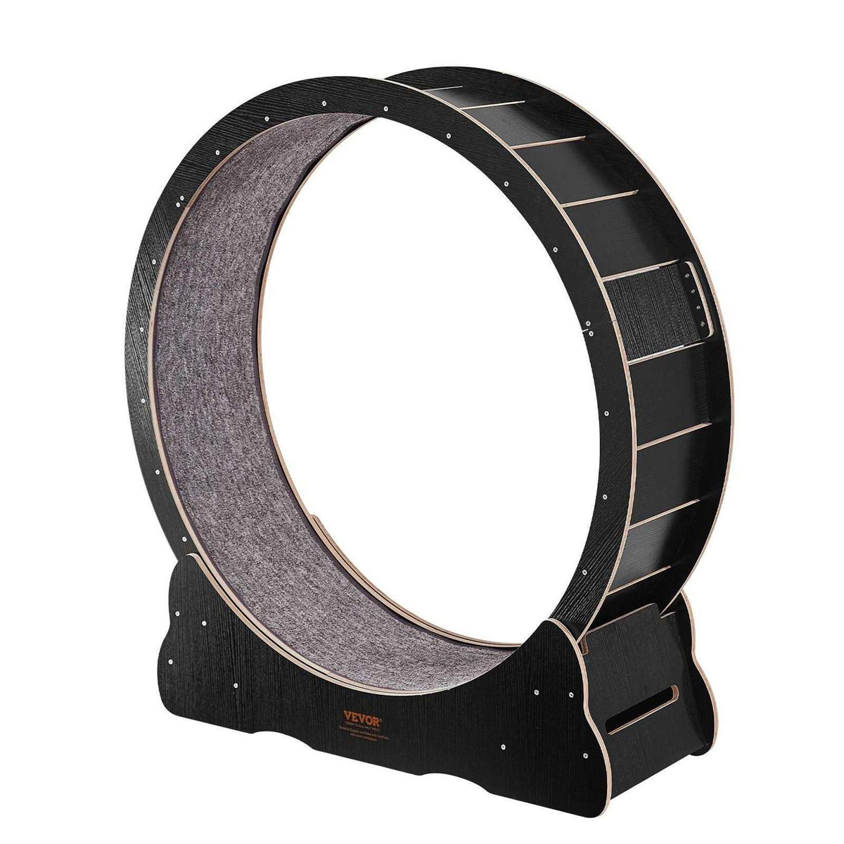 Large Cat Exercise Wheel with Detachable Carpet and Cat Teaser F8060