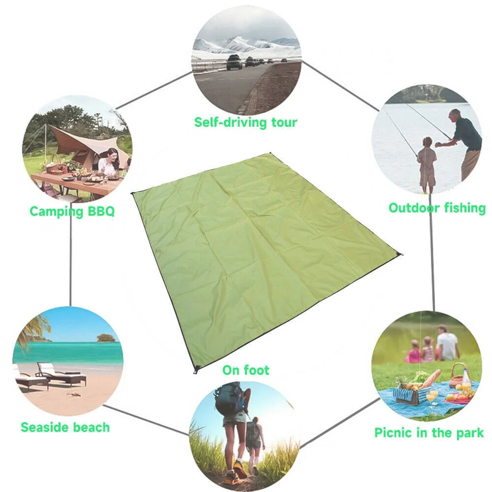 10x10 ft Waterproof Camping Tarp I3644