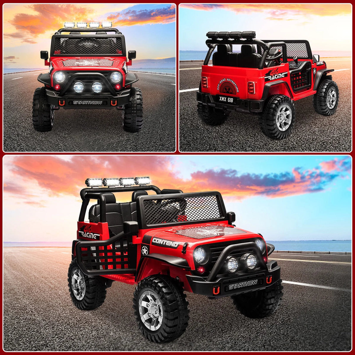 12V Electric 2 Seats Off-road Ride on Truck G135