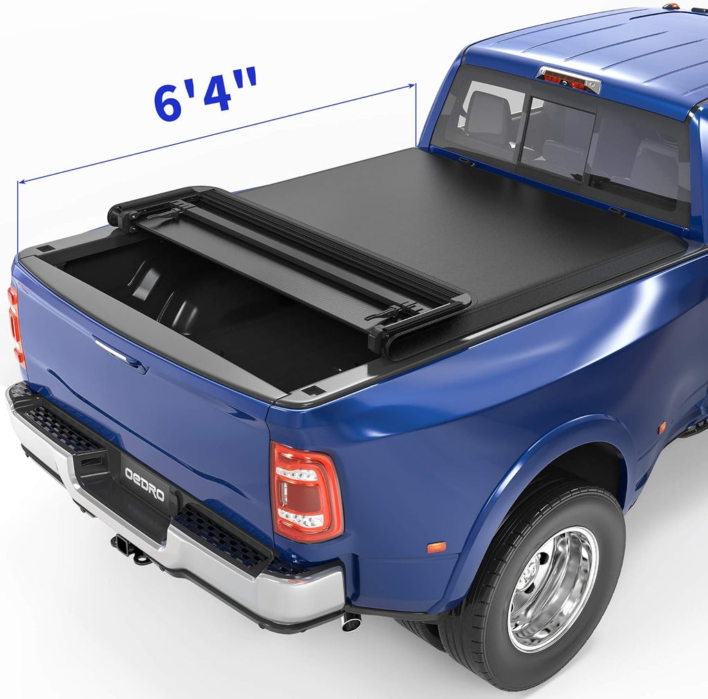 Soft Quad Fold Tonneau Cover Truck Bed Cover U25324