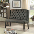 Gray 2 Seater Love Seat Bench G841