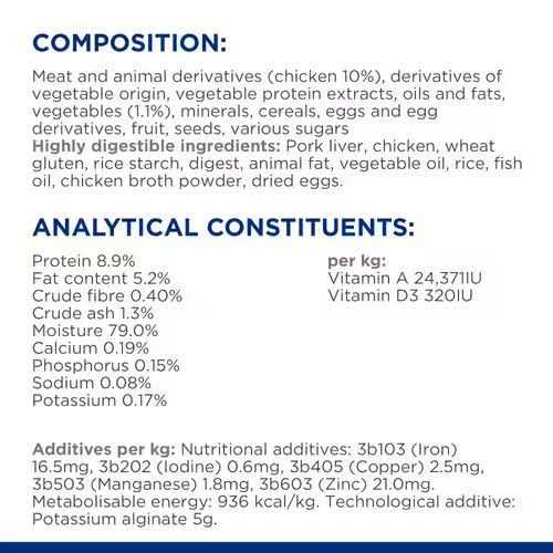 Chicken & Vegetable Stew Wet Cat Food J886