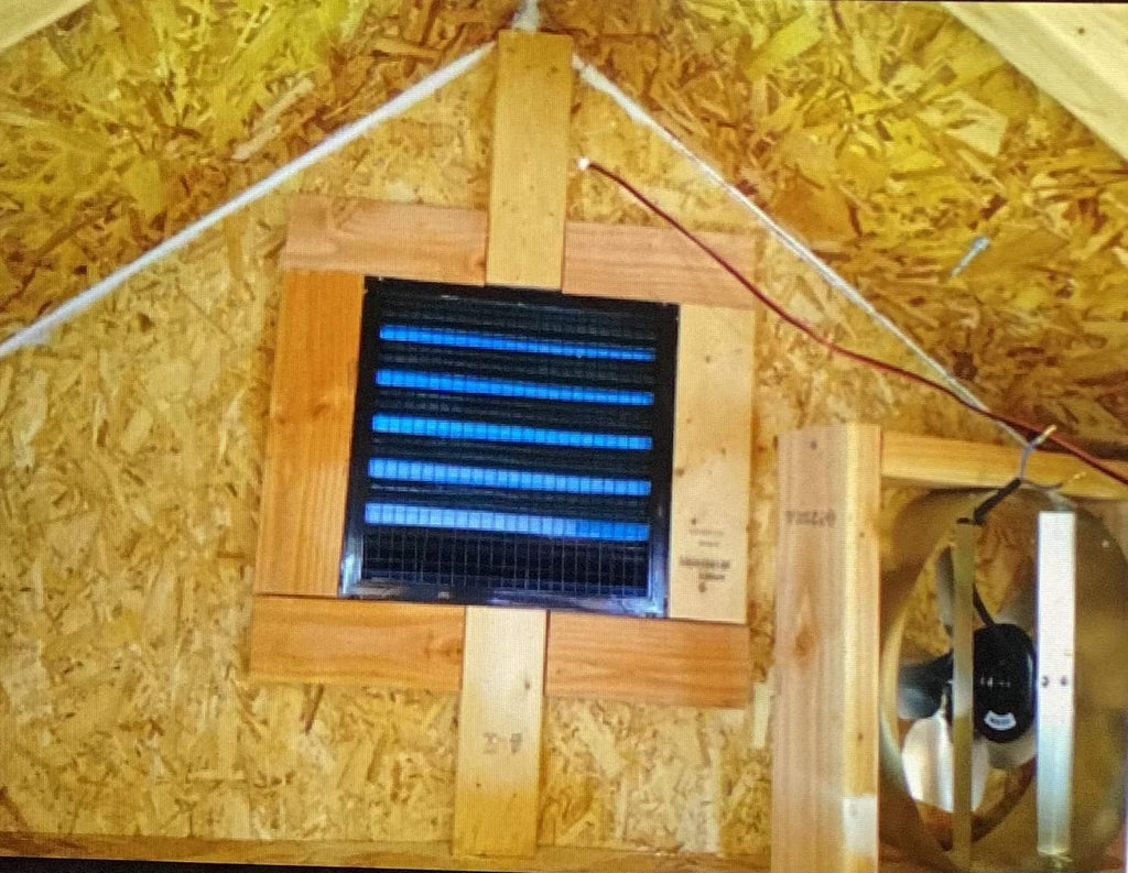 Solar Attic Fan with 12" Fan Housing M4455