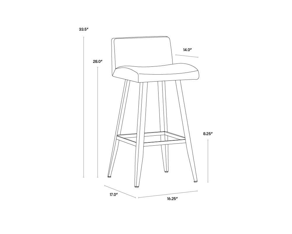 Onyx Counter Stool P45821